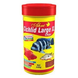Ahm Cichlid Large Xl Chips Balık Yemi 250 Ml - 1