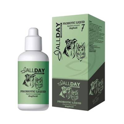 Allday 7 Cat&Dog Probiotic Liquid 100 Ml - 1