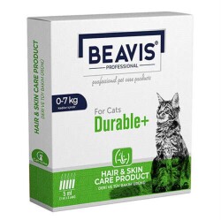 Beavis Durable Kedi Damlatma Çözeltisi Deri ve Tüy Bakımı Ense Damlası 0-7 Kg 5 Li Paket - 1