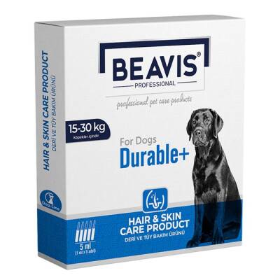 Beavis Durable Köpek Damlatma Çözeltisi Deri ve Tüy Bakımı Ense Damlası 15-30 Kg 5 Li Paket - 1