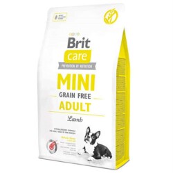 Brit Care Grain Free Mini Adult Kuzulu Tahılsız Küçük Irk Yetişkin Köpek Maması 7 Kg - 1