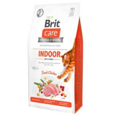 Brit Care Grain Taze Indoor Anti Stress Yetişkin Kedi Maması 2 Kg - 1