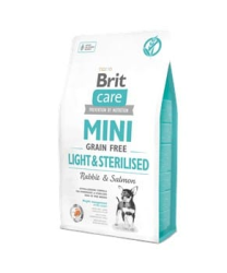 Brit Care Mini Light Sterilised Küçük Irk Tahılsız Kısırlaştırılmış Yetişkin Köpek Maması 2 Kg - 1