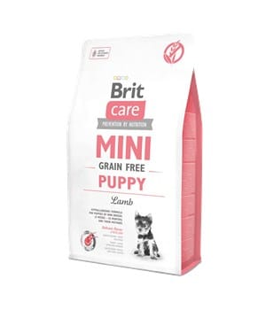 Brit Care Mini Puppy Kuzu Etli Küçük Irk Tahılsız Yavru Köpek Maması 2 Kg - 1