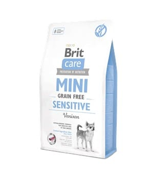 Brit Care Mini Sensitive Geyik Etli Hassas Küçük Irk Yetişkin Köpek Maması 2 Kg - 1