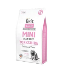 Brit Care Mini Yorkshire Küçük Irk Somonlu Tahılsız Yetişkin Köpek Maması 2 Kg - 1