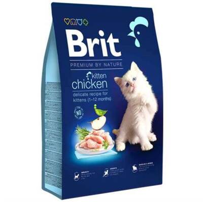 Brit Care Premium By Nature Kitten Tavuk ve Somonlu Yavru Kedi Maması 8 Kg - 1