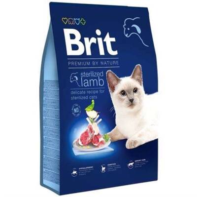Brit Care Premium By Nature Sterilised Kısırlaştırılmış Kuzulu Yetişkin Kedi Maması 8 Kg - 1