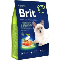 Brit Care Premium By Nature Sterilised Kısırlaştırılmış Somonlu Yetişkin Kedi Maması 8 Kg - 1