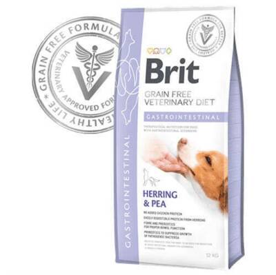 Brit Care Veterinary Diets Gastrointestinal Ringa Balıklı Tahılsız Yetişkin Köpek Maması 12 Kg - 1