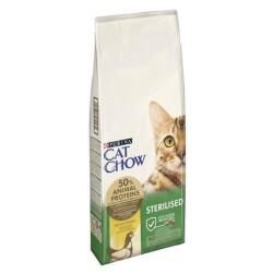 Cat Chow Adult Kısırlaştırılmış Tavuklu Yetişkin Kedi Maması 15 Kg - 1