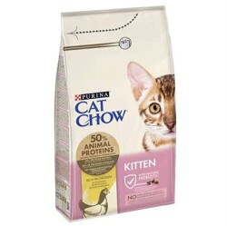 Cat Chow Kitten Tavuklu Yavru Kedi Maması 1,5 Kg - 1