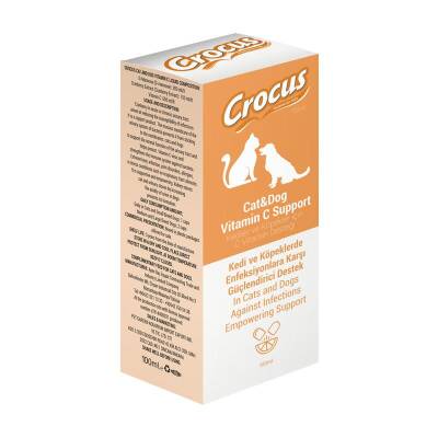 Crocus Kedi ve Köpeklerde Enfeksiyonlara Karşı Güçlendirici Destek 100 Ml - 1
