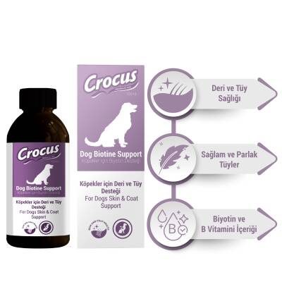 Crocus Köpek Tüy Sağlığı Damlası 100 Ml - 1