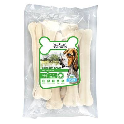 Dog Chefs Beyaz Kemik 22 Cm 10 lu Paket - 1