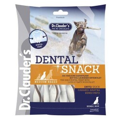 Dr. Clauders Dental Snack Ördekli Diş Sağlığı Köpek Ödülü 170 Gr - 1