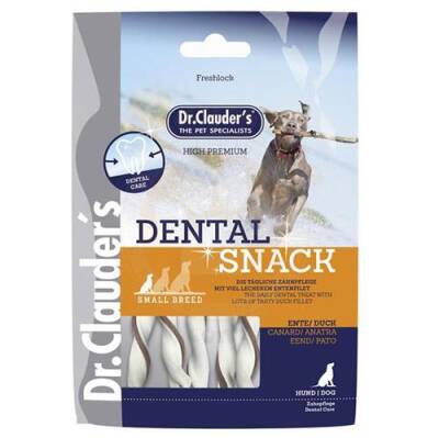 Dr. Clauders Dental Snack Ördekli Diş Sağlığı Köpek Ödülü 80 Gr - 1
