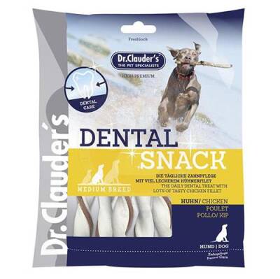 Dr. Clauders Dental Snack Tavuklu Diş Sağlığı Köpek Ödülü 170 Gr - 1