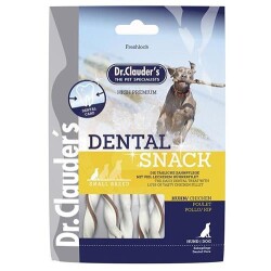 Dr. Clauders Dental Snack Tavuklu Diş Sağlığı Köpek Ödülü 80 Gr - 1