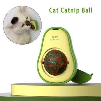Fluffy Avokado Catnip (Kedi Otlu) Kedi Çimi Topu Kedi Oyuncağı - 1