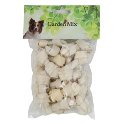 Garden Mix Beyaz Düğümlü Deri Kemik 2,5-3 Cm 20 Li - 1