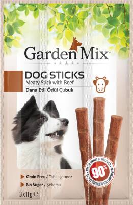 Garden Mix Dana Etli Köpek Stick Ödül 3*11g - 1