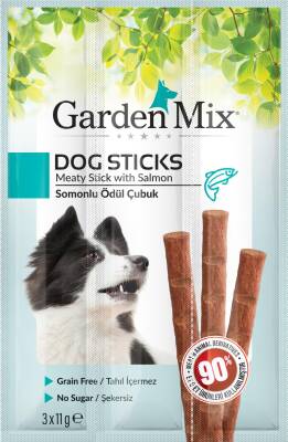 Garden Mix Somonlu Köpek Stick Ödül 3*11g - 1