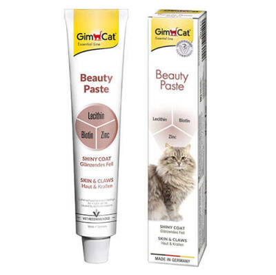 Gimcat Beauty Paste Deri ve Tüy Sağlığı Kedi Macunu 50 Gr - 1