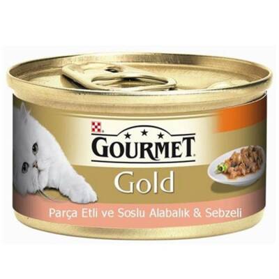 Gourmet Gold Alabalıklı Ve Sebzeli Kedi Konservesi 85 Gr - 1