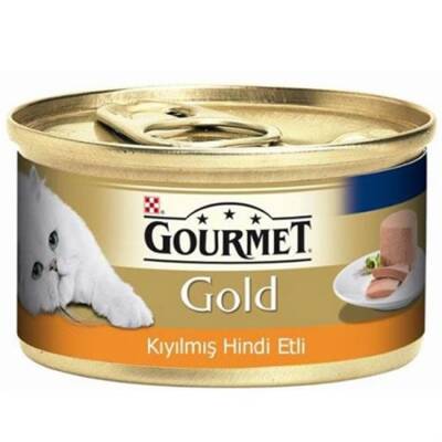 Gourmet Gold Kıyılmış Hindi Etli Kedi Konservesi 85 Gr - 1