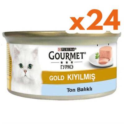 Gourmet Gold Kıyılmış Ton Balıklı Kedi Konservesi 85 Gr 24 Al 20 Öde - 1