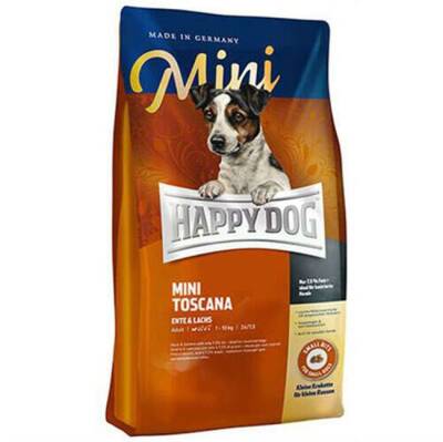 Happy Dog Mini Toscana Ördekli Tahılsız Küçük Irk Yetişkin Köpek Maması 4 Kg - 1
