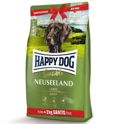 Happy Dog Neuseeland Kuzu Etli Yetişkin Köpek Maması 12,5 + 2 Kg - 1
