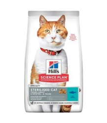 Hill's Adult Sterilised Kısırlaştırılmış Ton Balıklı Yetişkin Kedi Maması 15 Kg - 1