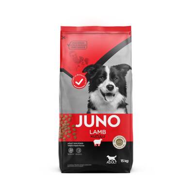 Juno Yetişkin Tüm Irk Köpek Maması Kuzu Pirinç 15 Kg - 1