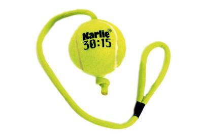Karlie İpli Tenis Topu 30 Cm Sarı - 1