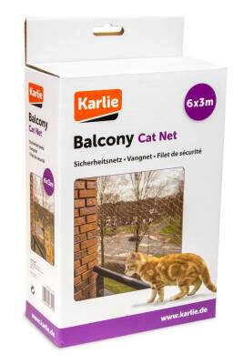 Karlie Kedi İçin Balkon Ağı 6m X 3m - 1