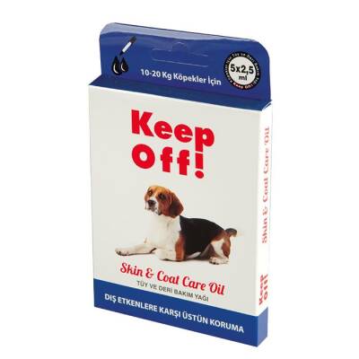 Keep Off Deri ve Tüy Bakım Yağı Köpekler Için 2,5 Ml 10-20 Kg - 1