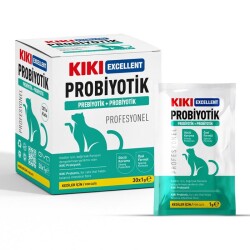 Kiki Kedi Probiyotik+Prebiyotik Saşe Kediler Için Prebiyotik 1 Gr 30 Adet - 1