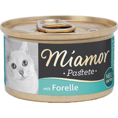 Miamor Pastate Alabalıklı Yetişkin Kedi Konservesi 85 Gr - 1