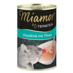 Miamor Vital Drink Ton Balıklı Sıvı Kedi Konservesi 24x135 Ml - 1