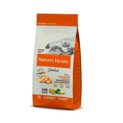Nature's Variety No Grain Serbest Gezen Kısırlaştırılmış Tavuklu Yetişkin Kedi Maması 1,25 Kg - 1