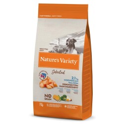 Nature's Variety No Selected Mini Norweç Somonlu Yetişkin Köpek Maması 7 Kg - 1