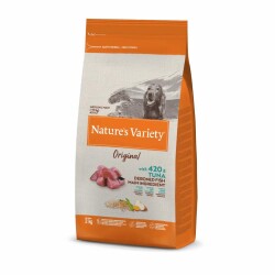 Nature's Variety Orjinal Medium Maxi Tuna Balıklı Yetişkin Köpek Maması 12 Kg - 1