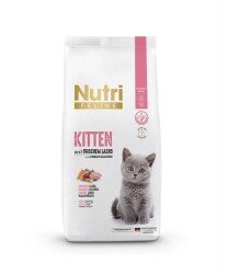 Nutri Feline Düşük Tahıllı Somonlu Yavru Kedi Maması 10 Kg - 1