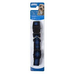 Pawise Reflektörlü Köpek Tasması Mavi M 35-50 Cm 20 Mm - 1