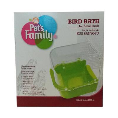 Pet's Family Kuş Için Banyoluk - 1