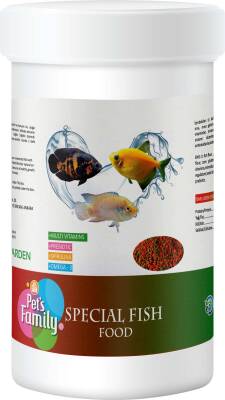 Pet's Family Special Fish Food Balık Yemi 100 Ml 45 Gr - 1