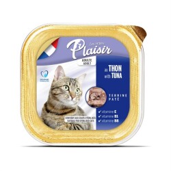 Plaisir Ton Balıklı Pate Yaş Kedi Maması 100 Gr - 1