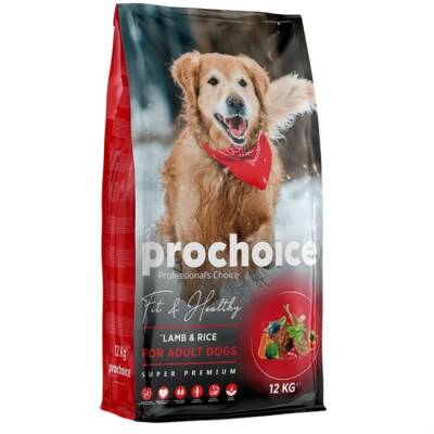 Pro Choice Kuzu Eti ve Pirinçli Yetişkin Köpek Maması 12 Kg - 1